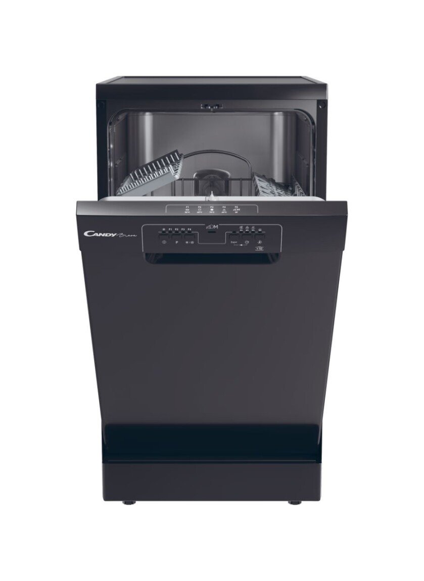 Посудомоечная машина Candy CDPH 2L1047B Brava, 5 программ, 45 см, Класс E, черный